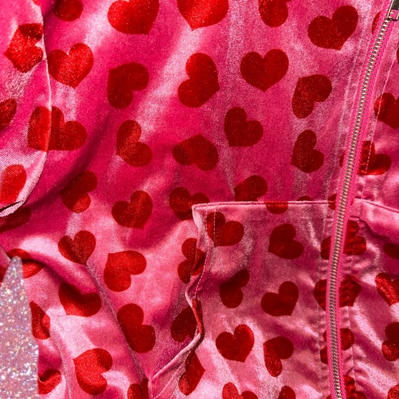 Dollskill Sugar Thrillz Maneater Velour Hoodie Pants Set - Picture 6 of 10